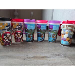 Magical Disney Parks Refillable Resort Mug Lot - Set of 6